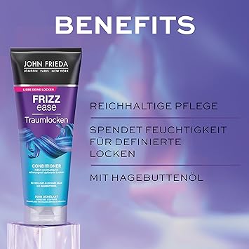 John Frieda Frizz Ease Dream Curls CurlDefining Conditioner 250ml AntiFrizz Conditioner Curly And Wavy Hair - Image 4