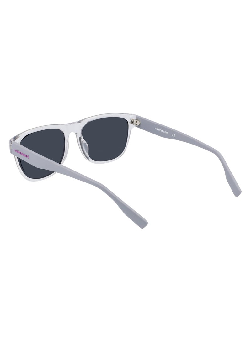 CONVERSE Kids Unisex UV Protection Rectangular Shape  Sunglasses CV513SY MALDEN-970-5217 - Lens Size: 52 - Crystal Clear - Image 4