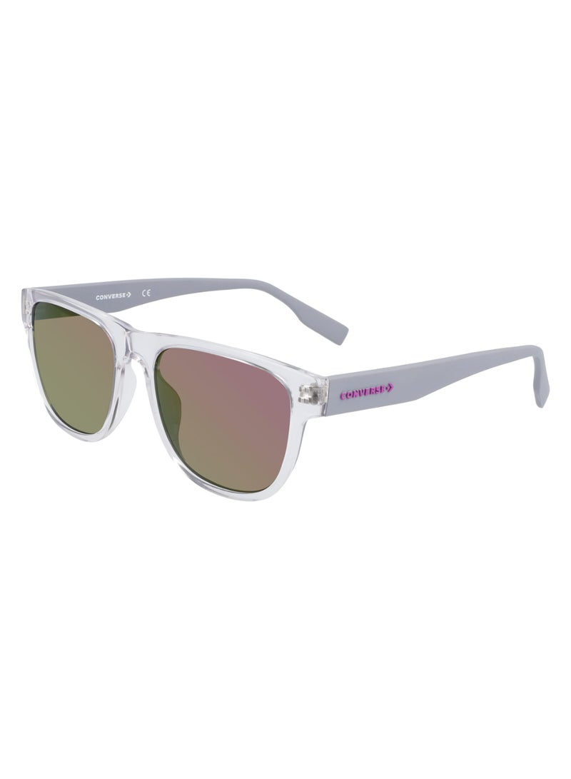 CONVERSE Kids Unisex UV Protection Rectangular Shape  Sunglasses CV513SY MALDEN-970-5217 - Lens Size: 52 - Crystal Clear - Image 2