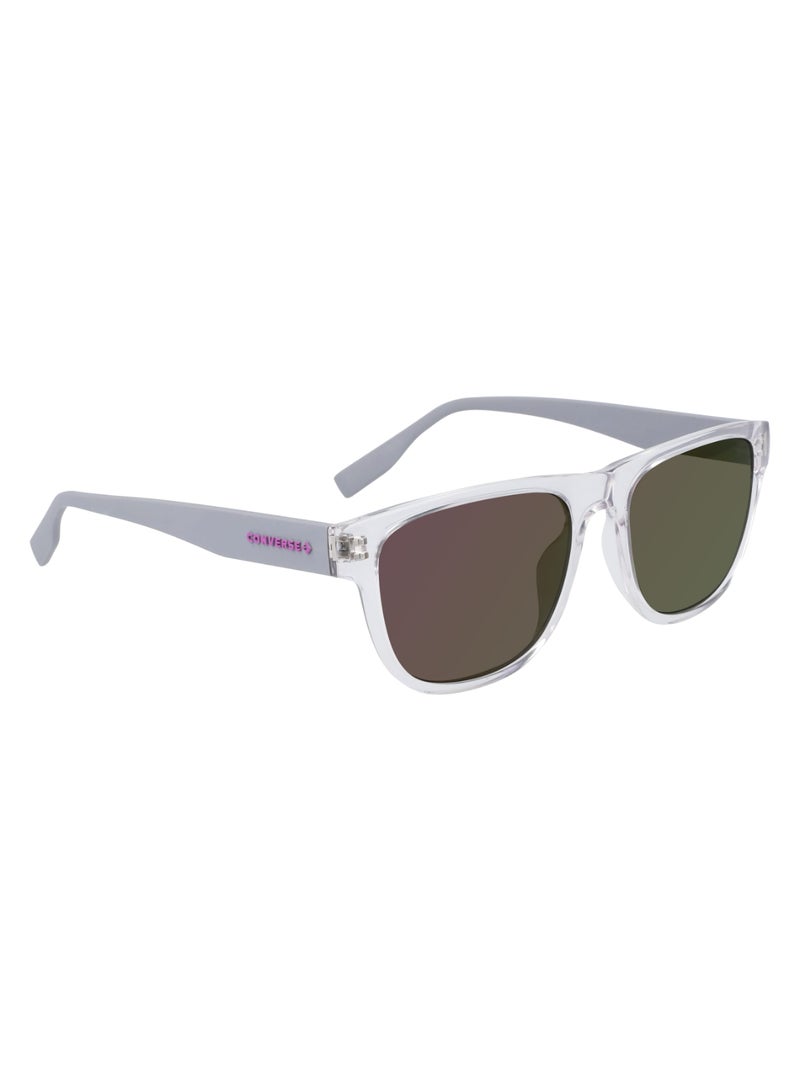 CONVERSE Kids Unisex UV Protection Rectangular Shape  Sunglasses CV513SY MALDEN-970-5217 - Lens Size: 52 - Crystal Clear - Image 3
