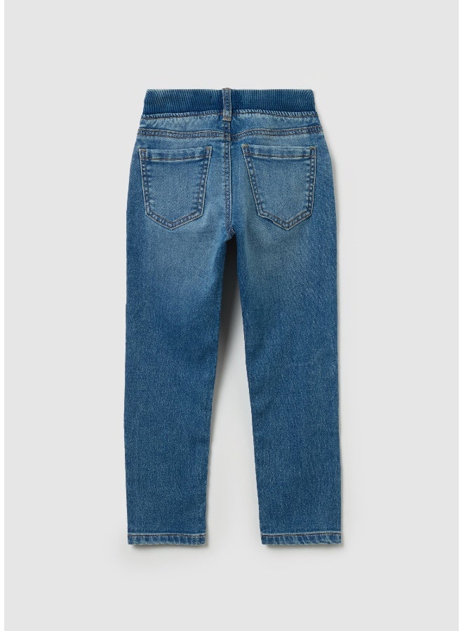 او في اس سراويل جينز رياضية برباط - Image 2