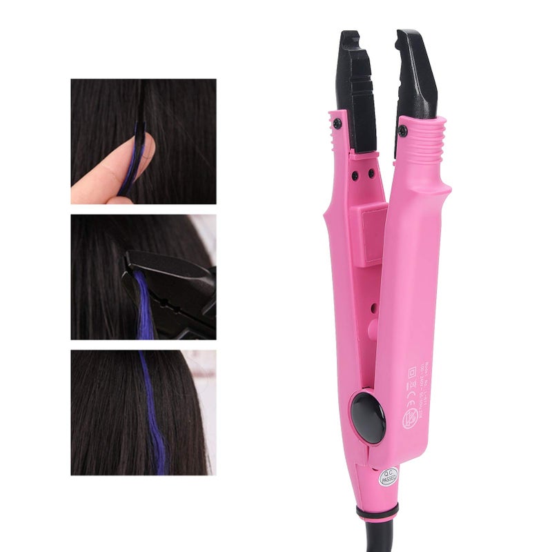 Brrnoo Hair Extension Fusion Bonding Tool, Ceramic Heater Surface Hair Iron for All Types of Hair Extensions, #2, 2.5m Cord, 25W - Image 5