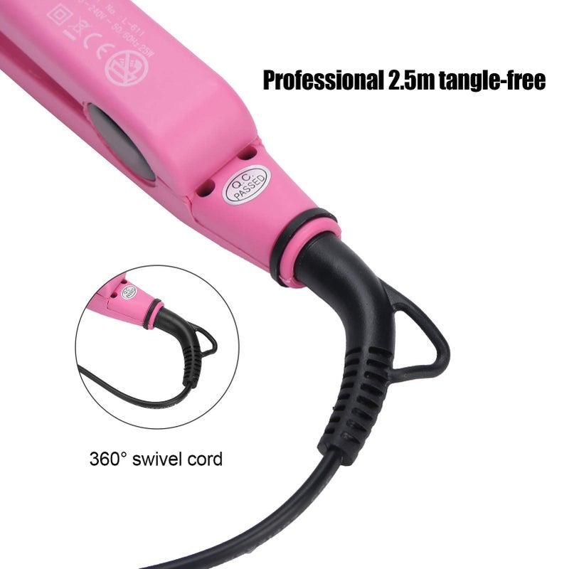 Brrnoo Hair Extension Fusion Bonding Tool, Ceramic Heater Surface Hair Iron for All Types of Hair Extensions, #2, 2.5m Cord, 25W - Image 3