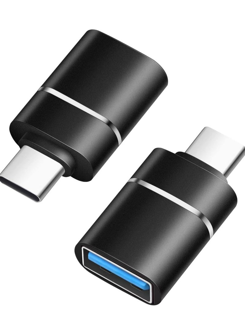 CMGTYYD USB C to USB 3.0 Adapter (2 Pack)，USB C Adapter, OTG Function, Compatible with USB Type C Devices, Universal Compatibility for Cell Phone, PC and Laptop, Plug & Play Technology  - Image 1