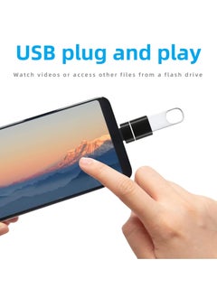 CMGTYYD USB C to USB 3.0 Adapter (2 Pack)，USB C Adapter, OTG Function, Compatible with USB Type C Devices, Universal Compatibility for Cell Phone, PC and Laptop, Plug & Play Technology  - Image 4