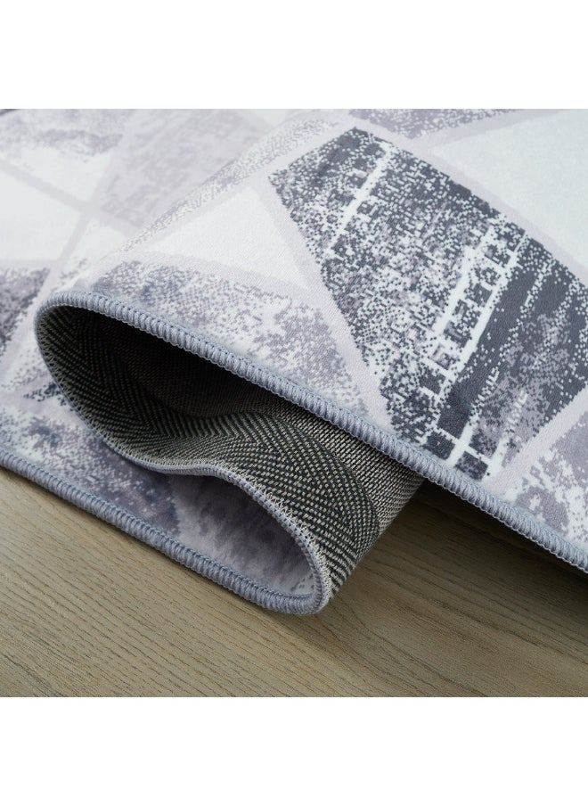 Home Box Wells Kavi Printed Flannel Rug 360 x 250 cm  - Image 3