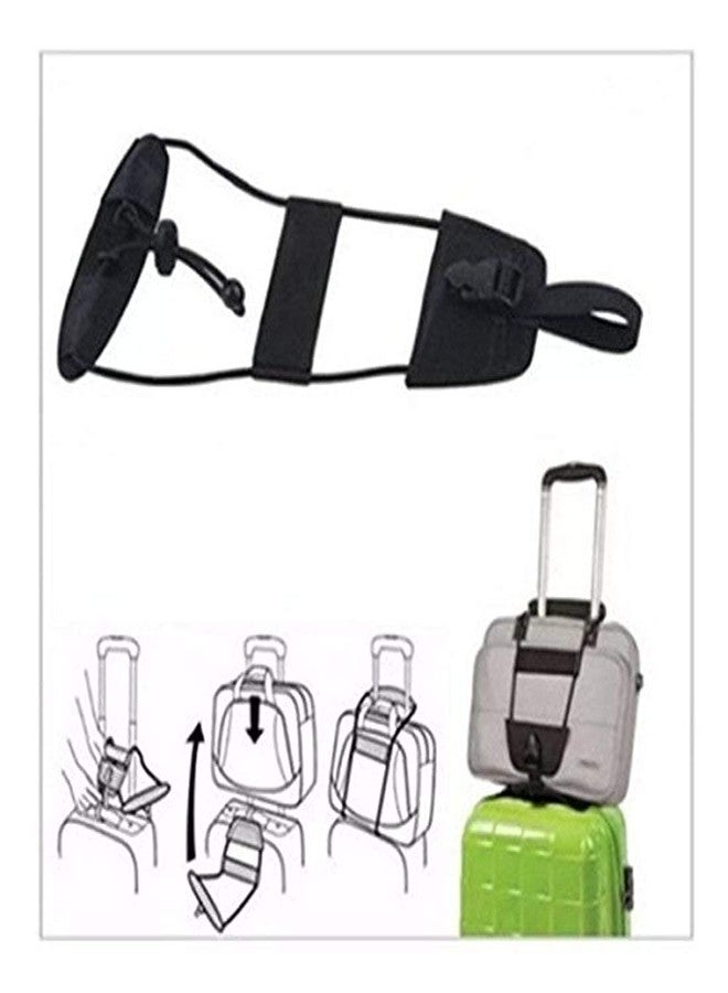 GETZET 1 Pack Bag Bungee Luggage Straps Suitcase Adjustable Belt - Lightweight and Durable Travel Bag Accessories Luggage Suitcase Carry On Strap. - Image 3