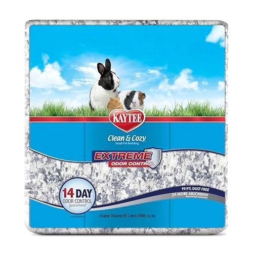 Kaytee Clean Cozy Extreme Odor Control Bedding Made for Small Animals 65 Liters - Image 1