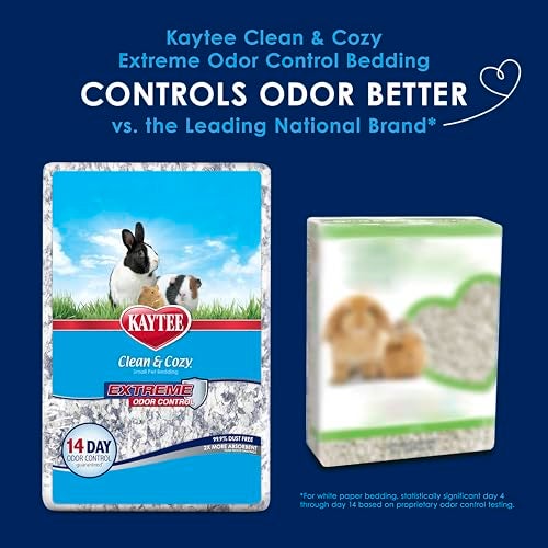 Kaytee Clean Cozy Extreme Odor Control Bedding Made for Small Animals 65 Liters - Image 3