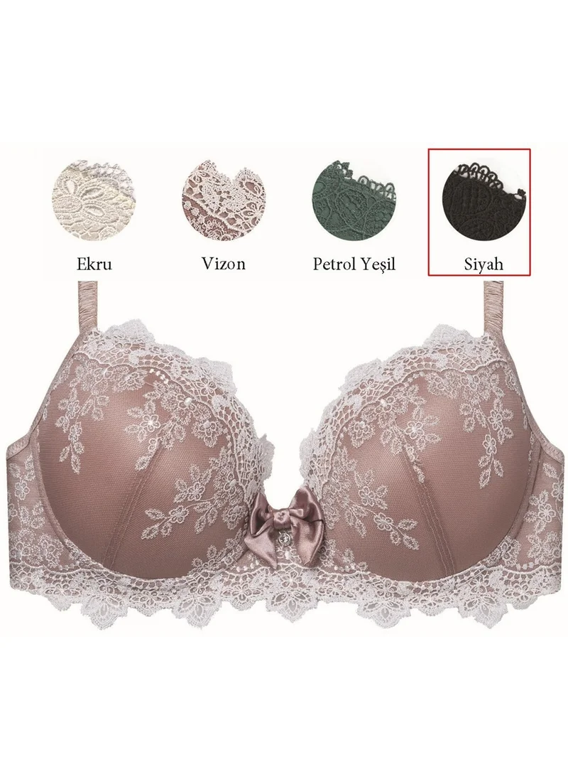 Magic Form Y4592 Lace Pop-Up Padded Bust 2 Sizes Larger Sponge Bra