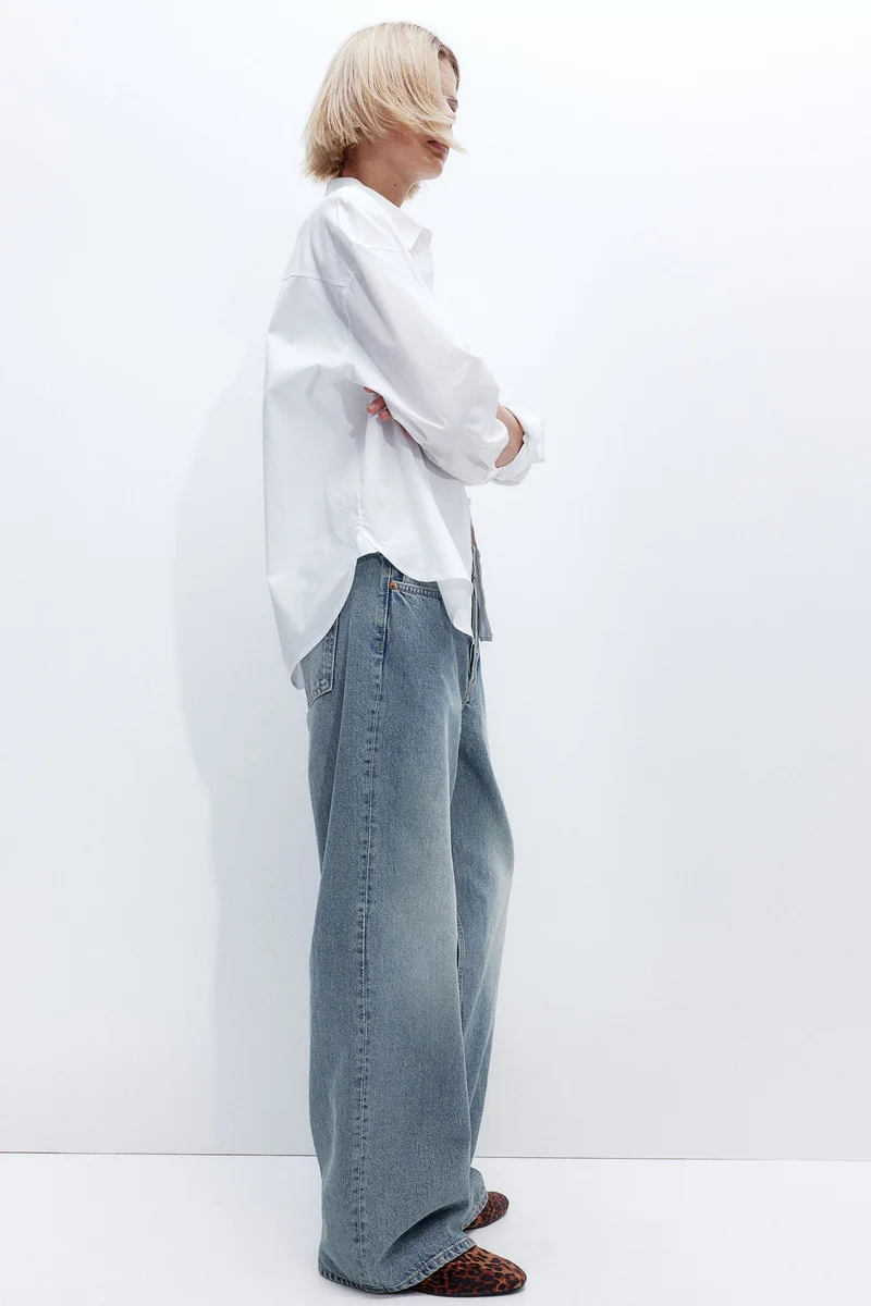 H&M Oversized Cotton Shirt