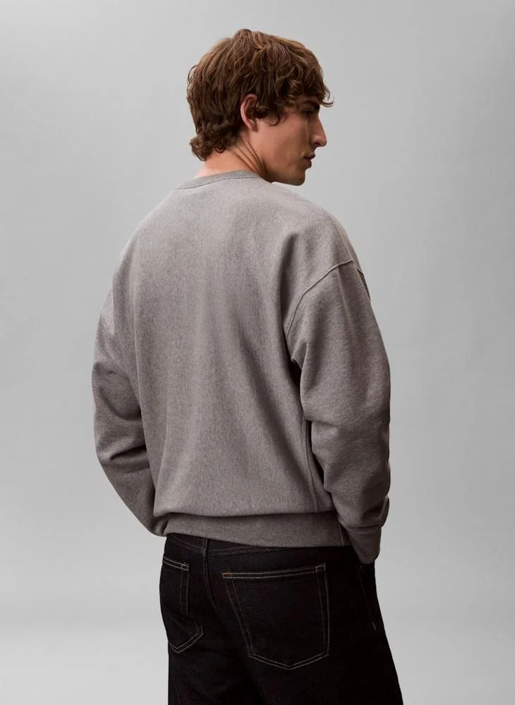 Calvin Klein Jeans Monologo Crew Neck Sweatshirt