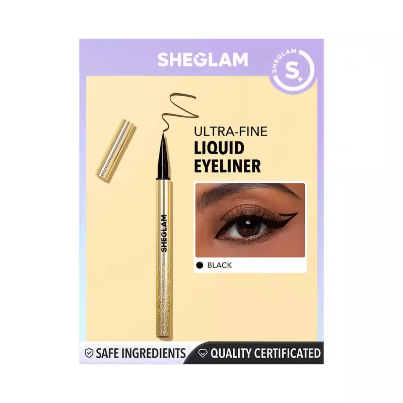 SHEGLAM SG SHEGLAM Rose Line&Define Waterproof Liquid EyeLiner Black