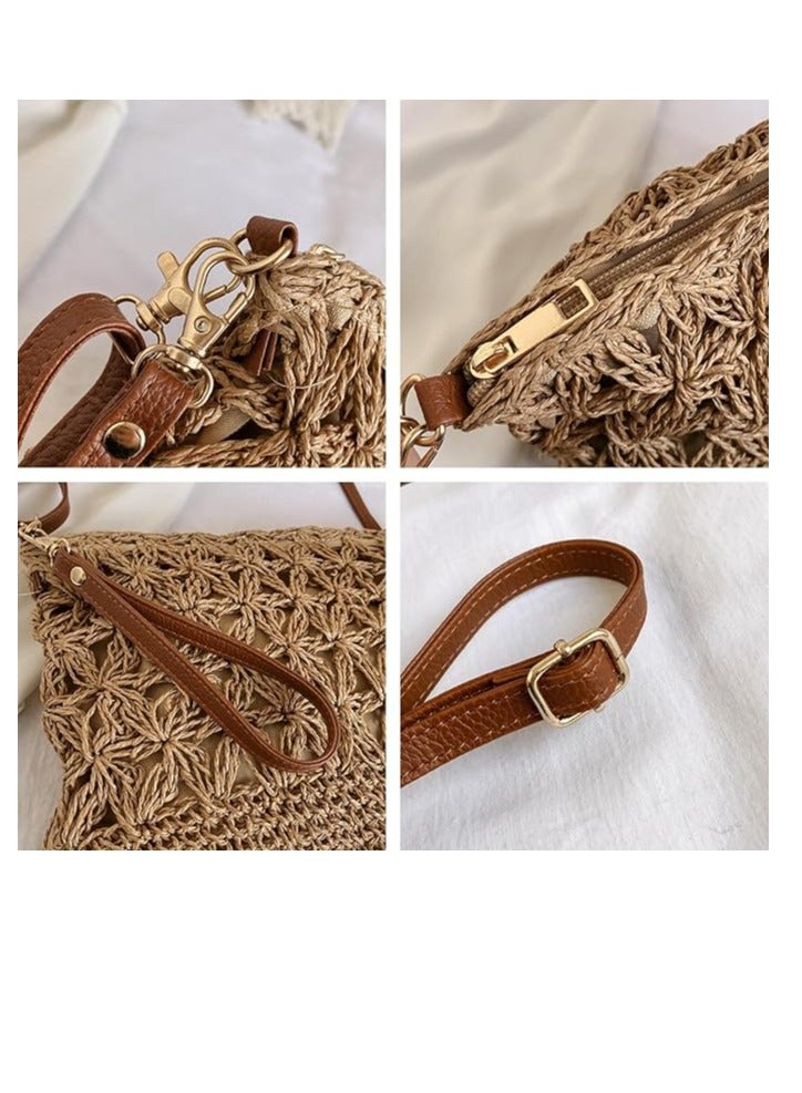 انتيكيانو شنطة يد نسائية فاخرة من المكرمية مصنوعة يدويا - Image 3