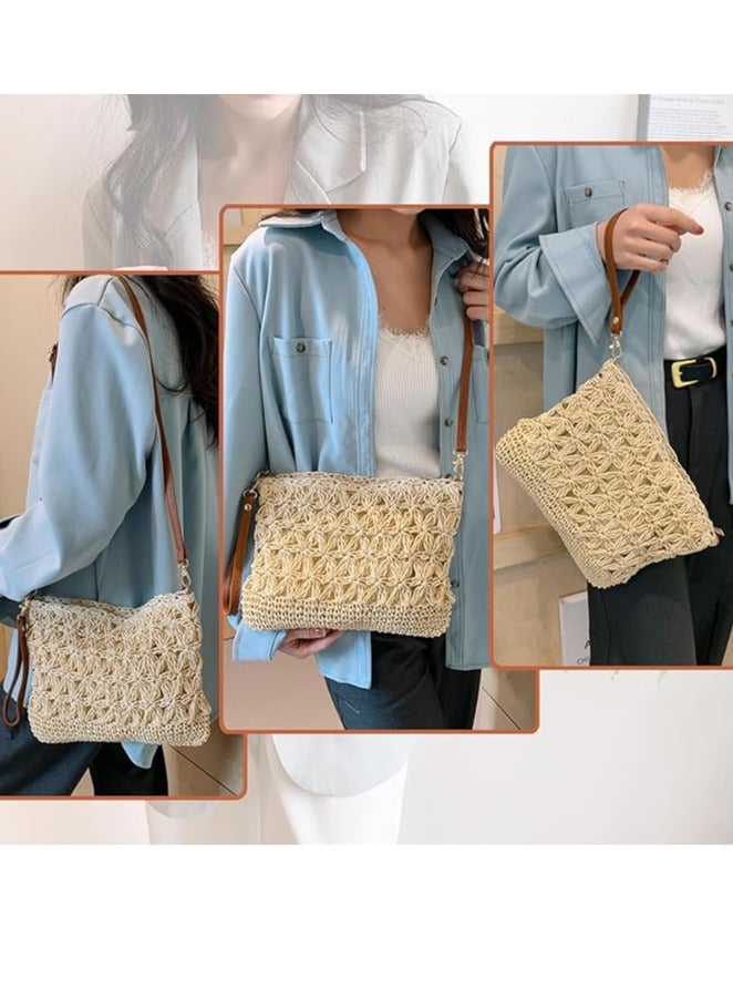 انتيكيانو شنطة يد نسائية فاخرة من المكرمية مصنوعة يدويا - Image 4