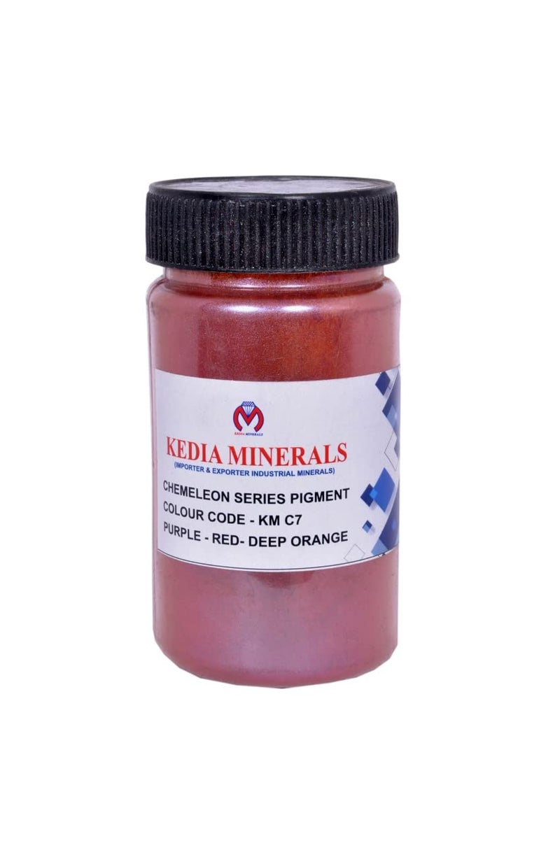 KEDIA Kedia C7 Chameleon Mica Powder Color Shift Pigment Powder Color Changing Pigment Powder for Epoxy Resin Painting Bath Bombs Candle Making Slime Coating 10 gmjar  - Image 1