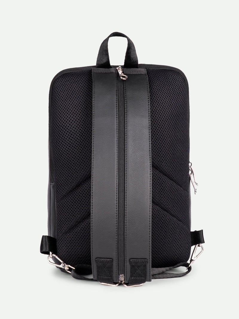 ZOUK Olina Daypack for Women – Convertible Backpack with Laptop u0026 iPad Compartments | Stylish Handcrafted Office u0026 Travel Bag with Water-Resistant Lining u0026 Dual Straps | Bristel - Image 5