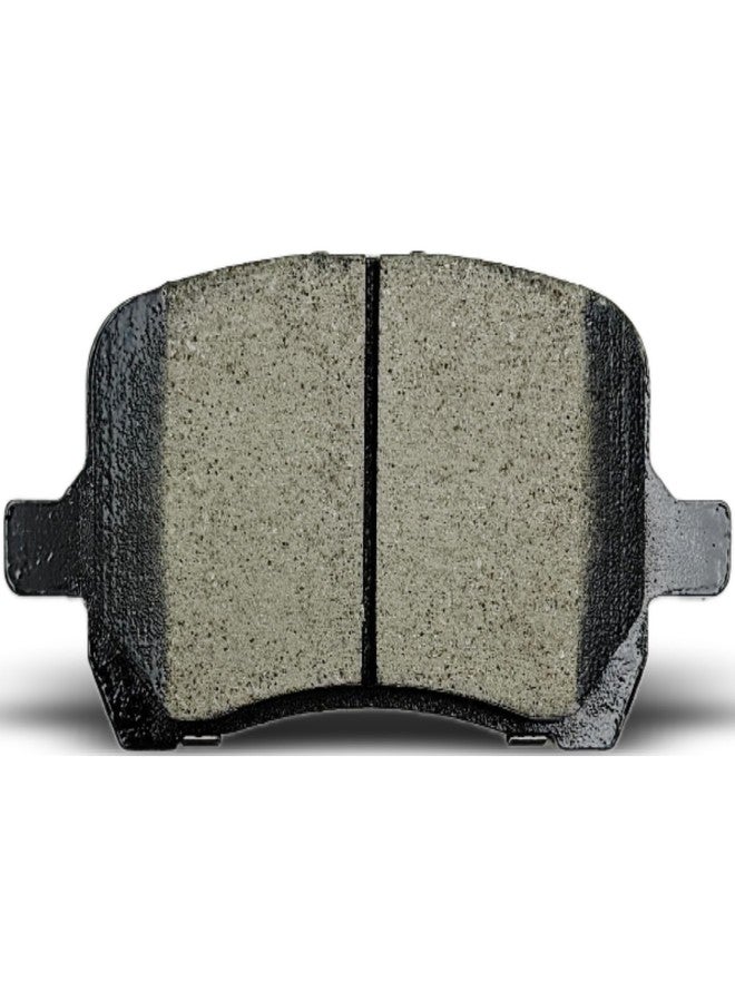 ALADICHE Front Rear Ceramic Brake Pad Set Compatible with 2008 Chevrolet Cobalt,2004-2012 Chevrolet Malibu,2007-2009 Pontiac G5, 2006-2010 Pontiac G6,2007-2009 Saturn Aura - Image 2