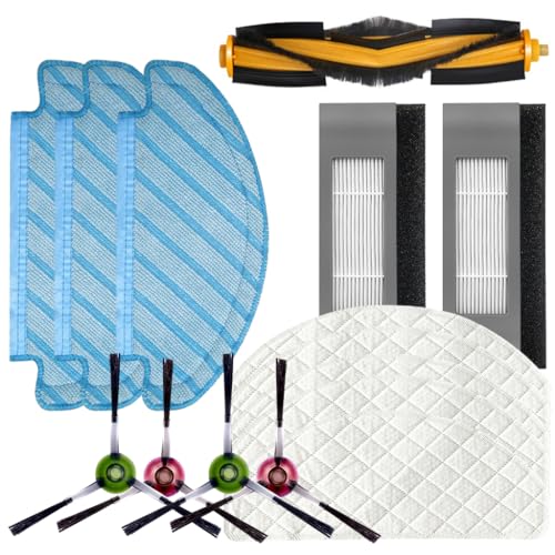 Verilux® Replacement Accessories for Ecovacs Deebot N10 OZMO T8 T9 PRO T9 AIVI Robot Vacuum Deebot N10 Replacement Accessories for Deebot, for Deebot N10 OZMO T8, T9 PRO - Image 1