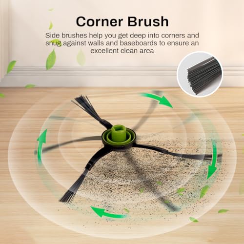Verilux® Replacement Accessories for Ecovacs Deebot N10 OZMO T8 T9 PRO T9 AIVI Robot Vacuum Deebot N10 Replacement Accessories for Deebot, for Deebot N10 OZMO T8, T9 PRO - Image 5