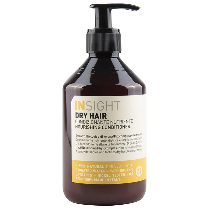INSIGHT Clean Beauty Dry Hair Nourishing Conditioner With Organic Oat Extract Vegan 135 fl oz
