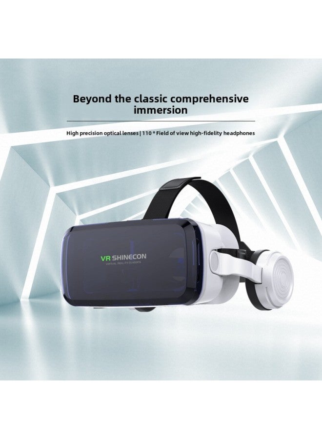 G04BS Bluetooth VR Glasses Virtual Reality Glasses XRMR Thousand Magic XR BOX Wholesale-color:white - Image 2