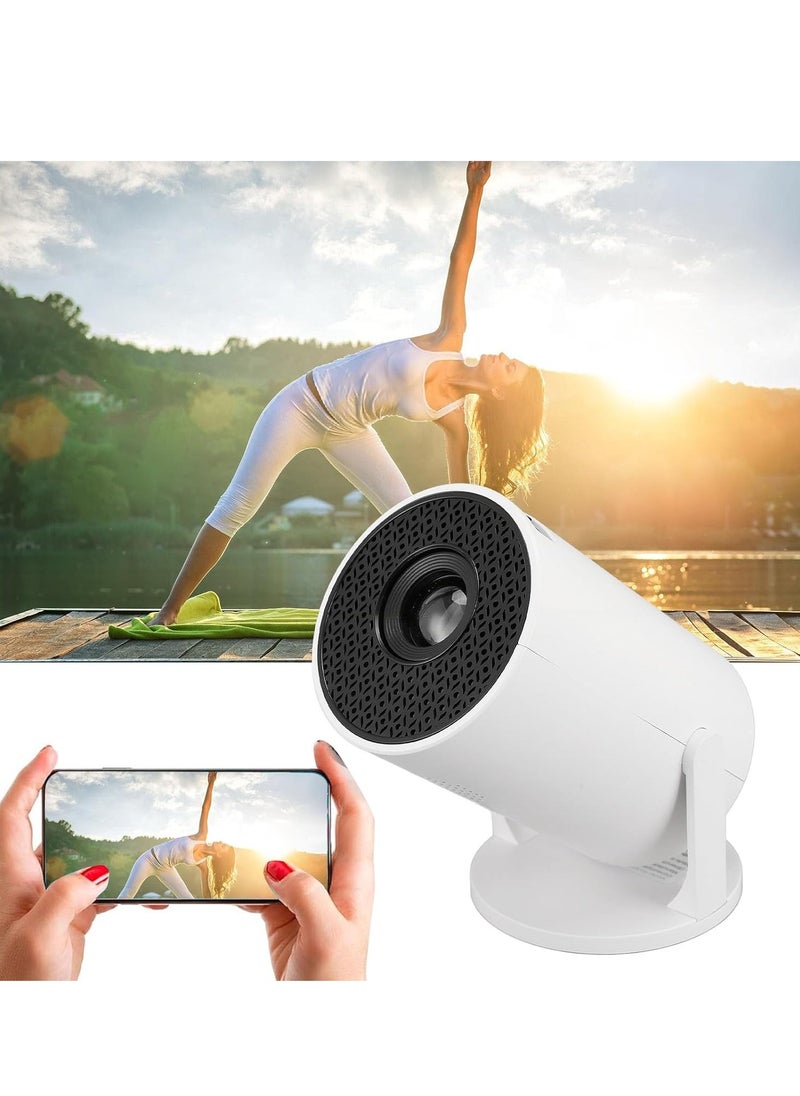 Generic Smart Mini Projector – 1080P Full HD Portable Bluetooth Projector with Auto Keystone Correction & 270° Adjustable Angle, 150" Display for Home Theater  - Image 1