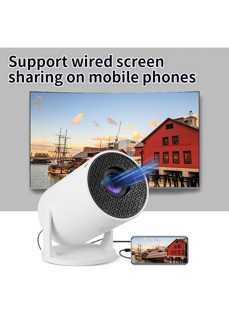 Generic Smart Mini Projector – 1080P Full HD Portable Bluetooth Projector with Auto Keystone Correction & 270° Adjustable Angle, 150" Display for Home Theater  - Image 2