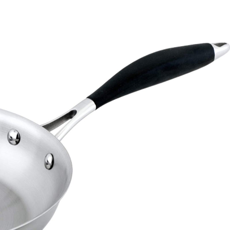 Wonderchef Stanton Stainless Steel Fry Pan, 1.4 Litres/20cm, Silver - Image 3
