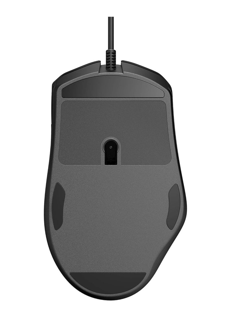 إتش بي - إتش بي ماوس الألعاب OMEN Vector Essential 8BC52AA (مستشعر ألعاب OMEN Radar 1، حتى 7200 نقطة في البوصة، أزرار Omron، إضاءة RGB) أسود - Image 1