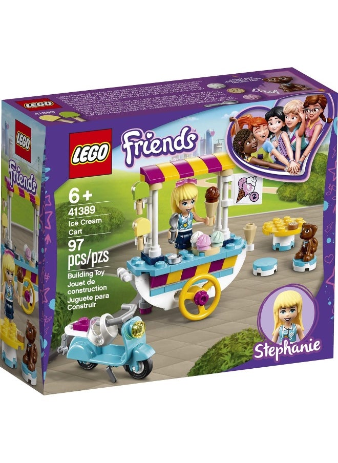 LEGO - LEGO Friends Ice Cream Cart 41389 Building Kit - Image 1