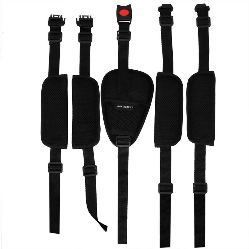 Together-life Universal 5 Point Harness Baby Seat Belt Adjustable Baby Safety Strap for High Chair Stroller for Kids Safe Protection - Image 2