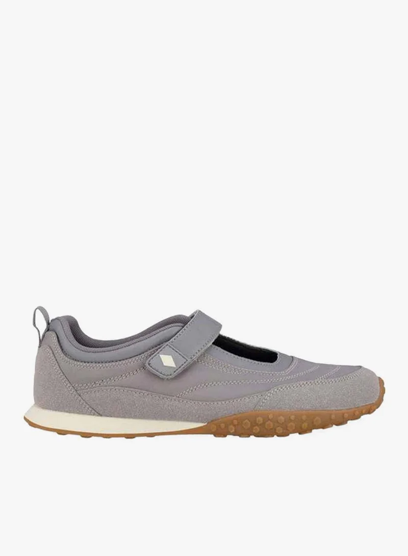 Lee Cooper GREY Women Hook & Loop Mary Jane Shoes for Women | Best Price UAE
