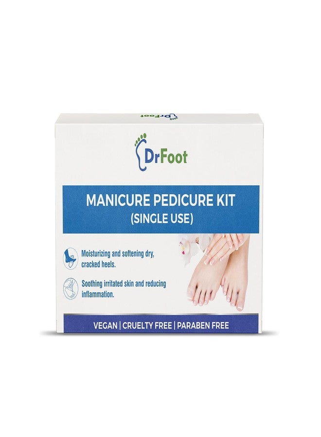 Dr.Foot طقم العناية بالقدمين للرجال من دكتور فوت | لتفتيح وتنعيم البشرة | غسول القدمين-8 جرام | زيت الجلد الميت-10 مل | مقشر دقيق-8 جرام | كريم تدليك-8 جرام | قناع القدمين-8 جرام - Image 5