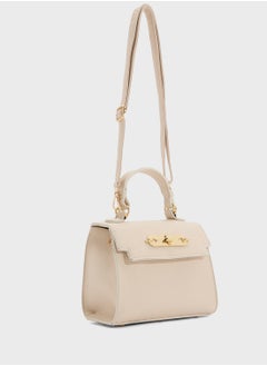 ELLA Womens Satchel With Buckle  - Image 3