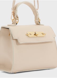 ELLA Womens Satchel With Buckle  - Image 4