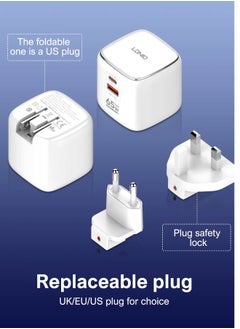 LDNIO 65W PD&QC U.S. Socket Multi-Adapter Fast Charger  - Image 5