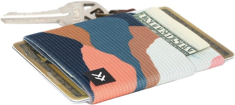 Thread Wallets Ultra Slim Card Holder Wallet - Views Color, Polyester Material, Minimalist Wallet for Women & Men - Image 2