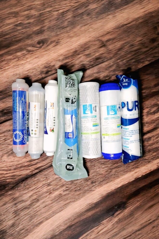 بيور 7 شمعات تيوانى لفلتر 7 مراحل