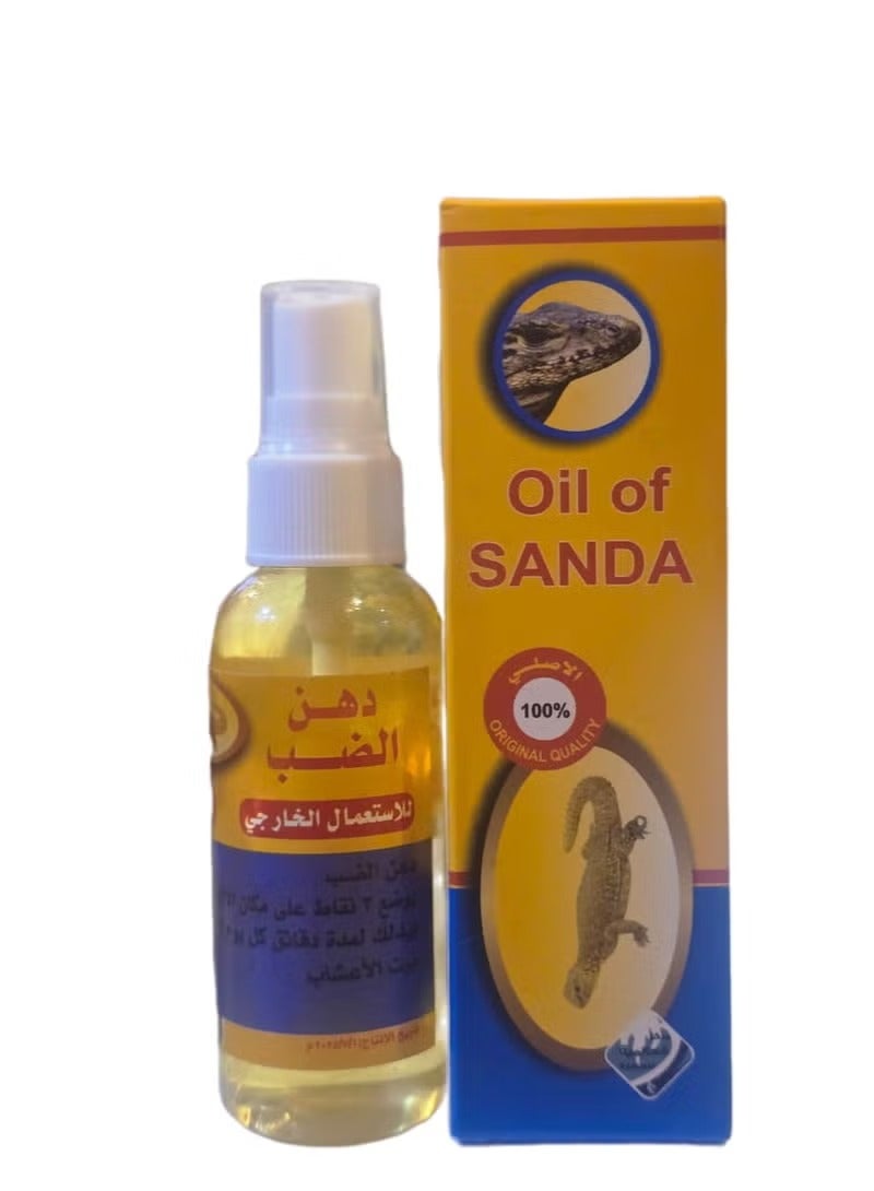 Sanda lizard oil for treating joint pain