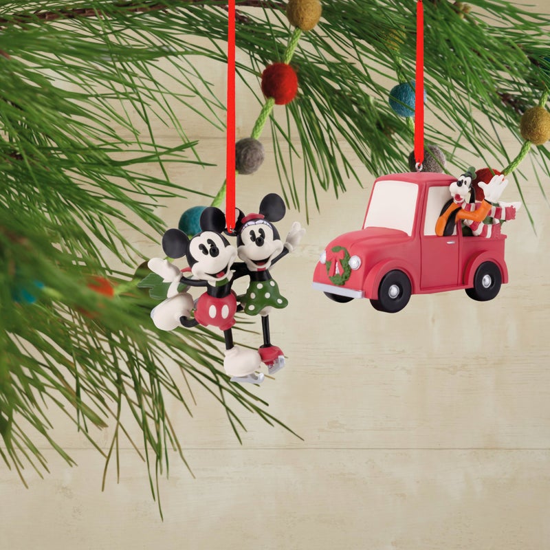 Hallmark Disney Mickey Mouse and Friends Christmas Ornaments  Set of 6 - Image 5