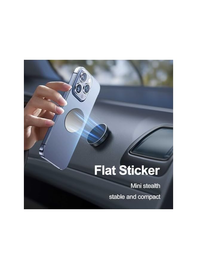 Green Tiger [2 Pack] Universal Magnetic Car Phone Dashboard Holder Mount Stand for Apple iPhone 14 13 12 11 / Pro Max,XR SE, for Samsung S23 S22 Ultra Plus, for Google Pixel 8 7 6 and Others - Image 3