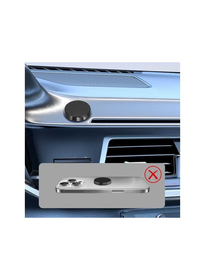 Green Tiger [2 Pack] Universal Magnetic Car Phone Dashboard Holder Mount Stand for Apple iPhone 14 13 12 11 / Pro Max,XR SE, for Samsung S23 S22 Ultra Plus, for Google Pixel 8 7 6 and Others - Image 4