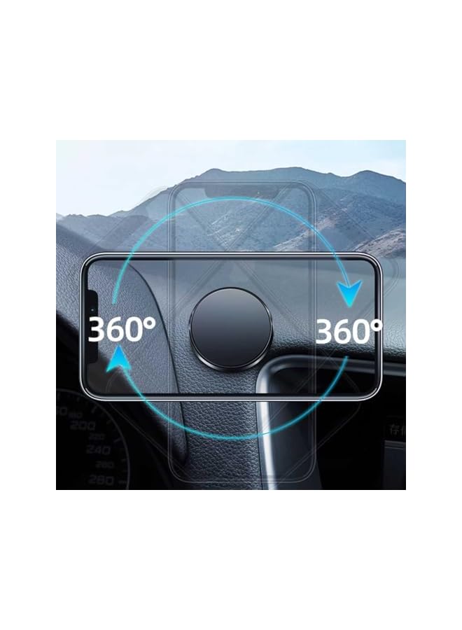 Green Tiger [2 Pack] Universal Magnetic Car Phone Dashboard Holder Mount Stand for Apple iPhone 14 13 12 11 / Pro Max,XR SE, for Samsung S23 S22 Ultra Plus, for Google Pixel 8 7 6 and Others - Image 5