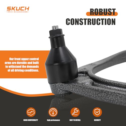 SKUCH 4X4 ACCESSORIES Front End 12pc Suspension Kit for 2007-2013 Chevy Silverado 1500 Suburban Yukon Sierra XL 1500 Tahoe Escalade EXT ESV 2 Upper Control Arms 2 Sway Bars 4 Tie Rods 2 Lower Ball Joints 2 Boots(12pc Set) - Image 4