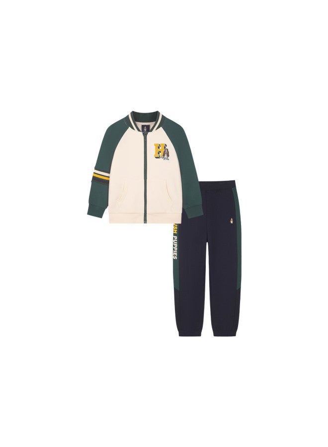 Hush Puppies Teenage Boys Winter Set Running Sportswear Preppy Style School Uniform Set - Image 5