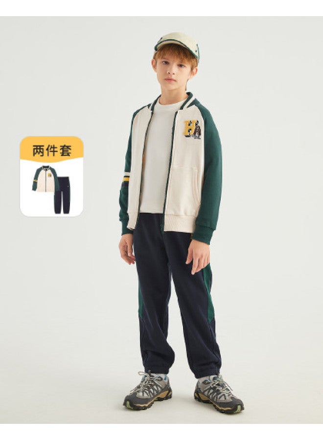 Hush Puppies Teenage Boys Winter Set Running Sportswear Preppy Style School Uniform Set - Image 1