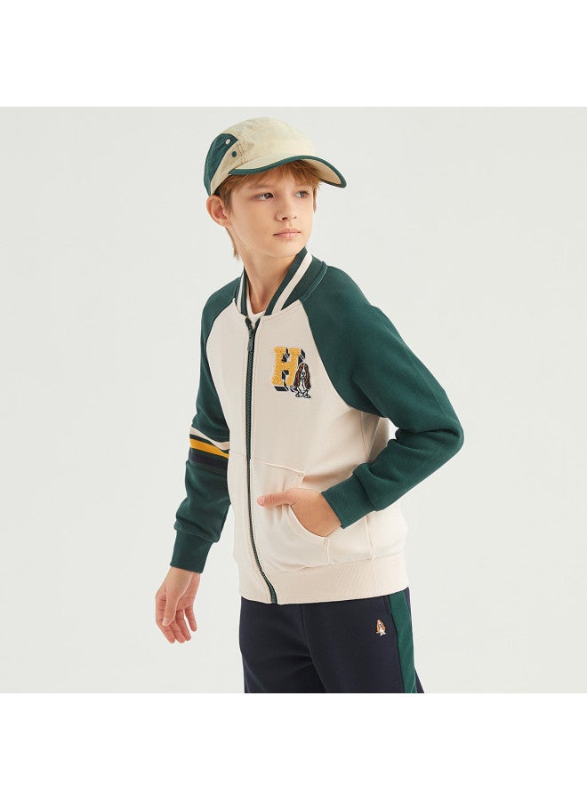 Hush Puppies Teenage Boys Winter Set Running Sportswear Preppy Style School Uniform Set - Image 3