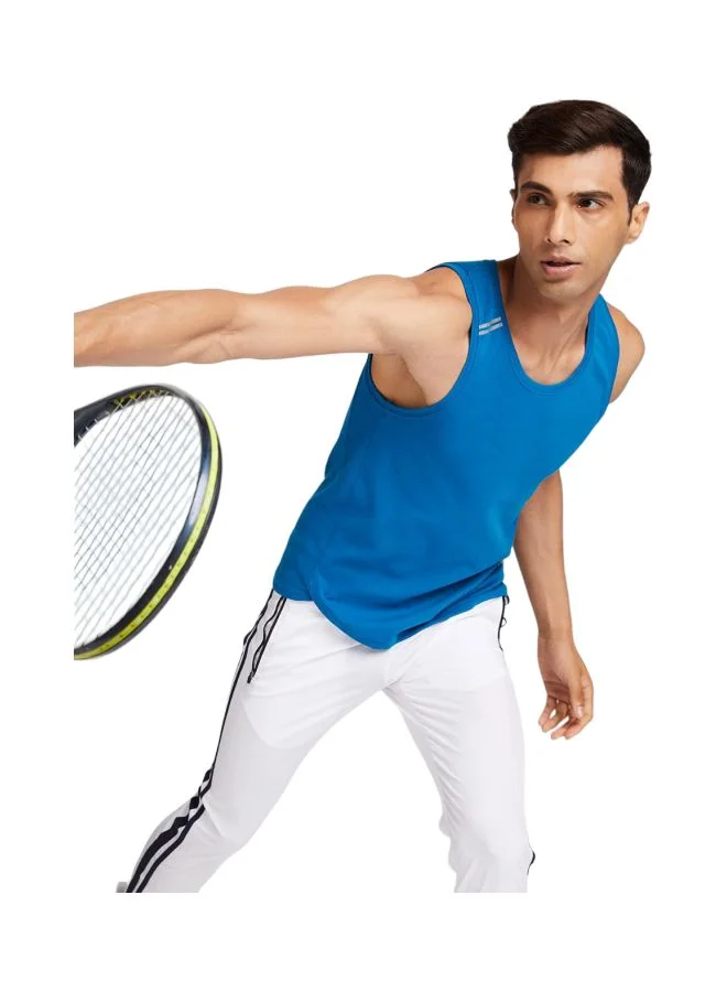 Jockey Move Blue Men Round Neck Tank Top MV06 for Men | Best Price UAE
