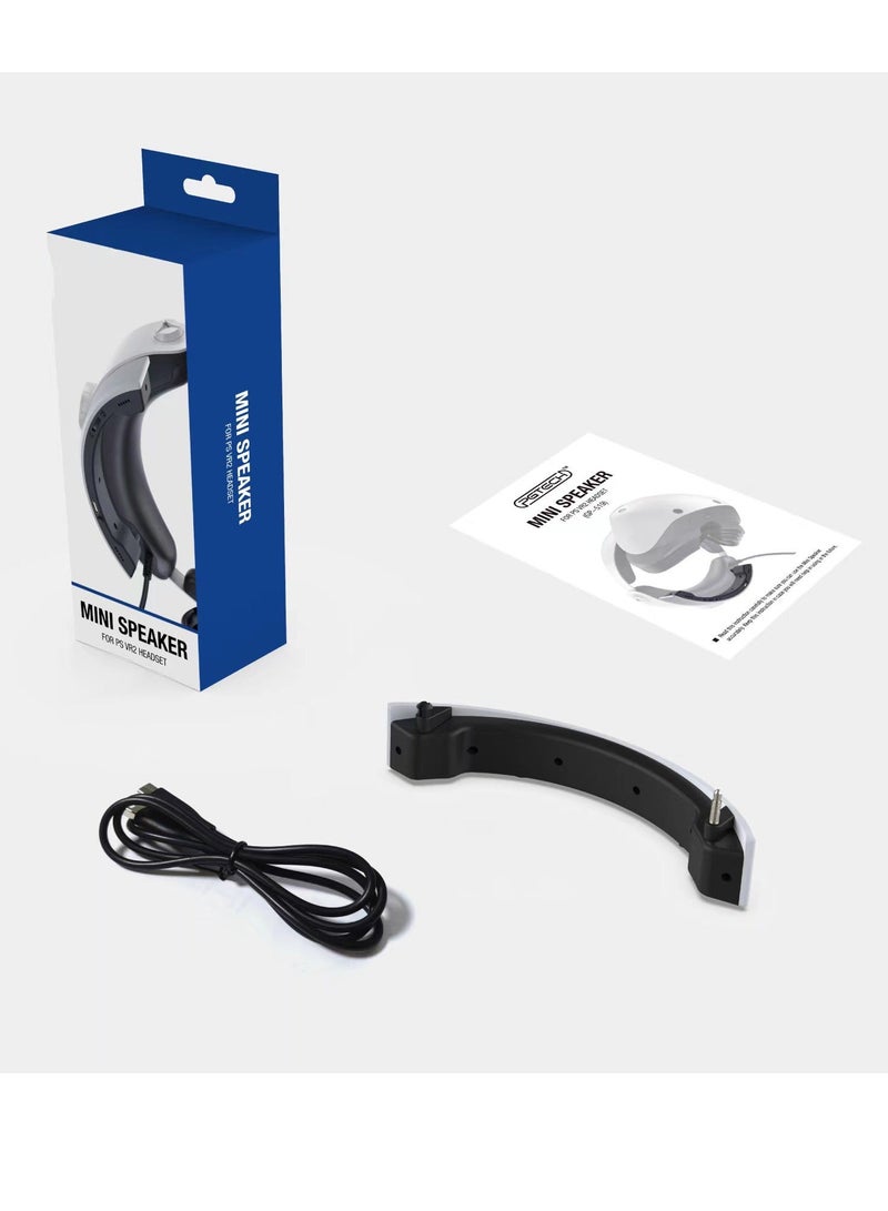 عام مكبر صوت صغير VR لجهاز PSVR 2، تجربة ألعاب محسنة، صوت محيطي، خفيف الوزن وجميل، يستبدل سماعات الرأس الأصلية، استهلاك طاقة منخفض للغاية، ألعاب بدون توقف، سهلة الاستخدام - Image 2